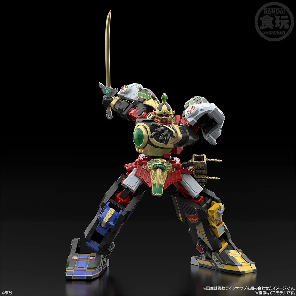 In Stock Orginal Bandai Smp Gosei Sentai Dairanger Dairenoh Assembly Figures Collectible Moedel Toys Gifts for Fans Boys