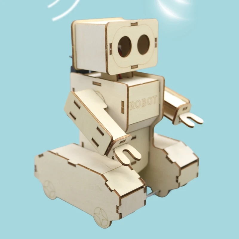  Wooden Educational Science Toy With Voice Activated Robot For Hands On Learning And Creative Play Science Projects