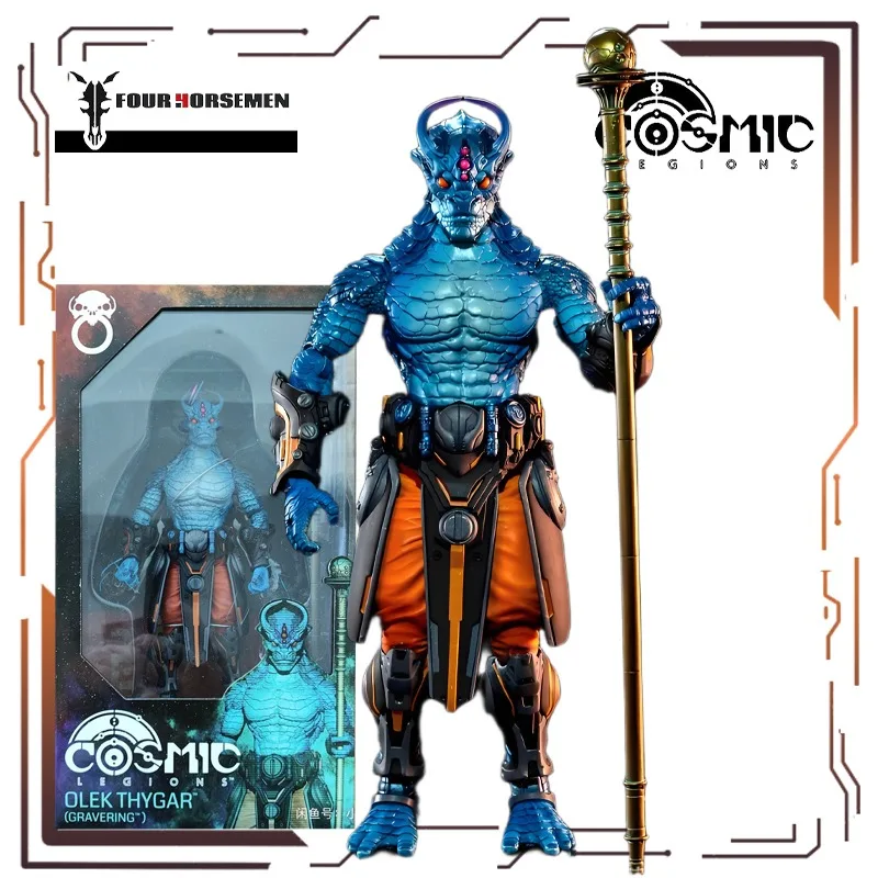 Spot Goods Four Horsemen Studios Original Mythical Legion Series Olek Tega Anime Action Figure Model Toys Model  Gifts for Boys