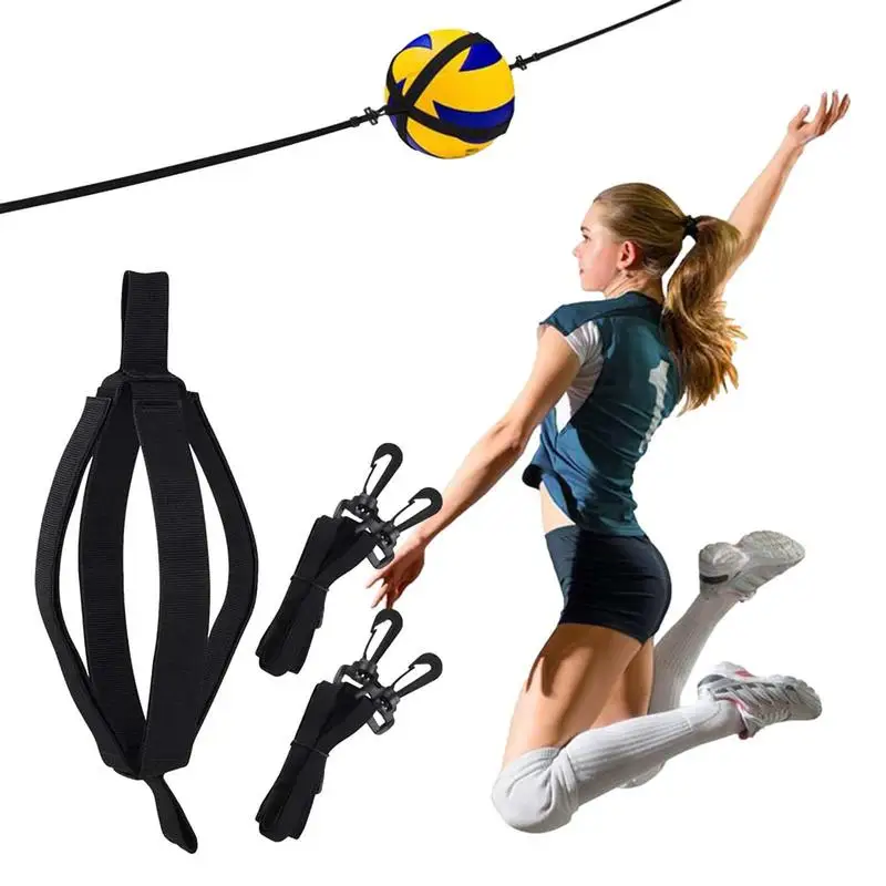 

Volleyball Training Equipment Aid Adjustable Spiking Trainer Volleyball Belt Volleyball Belt Spiking Training Aids For Arm Swing