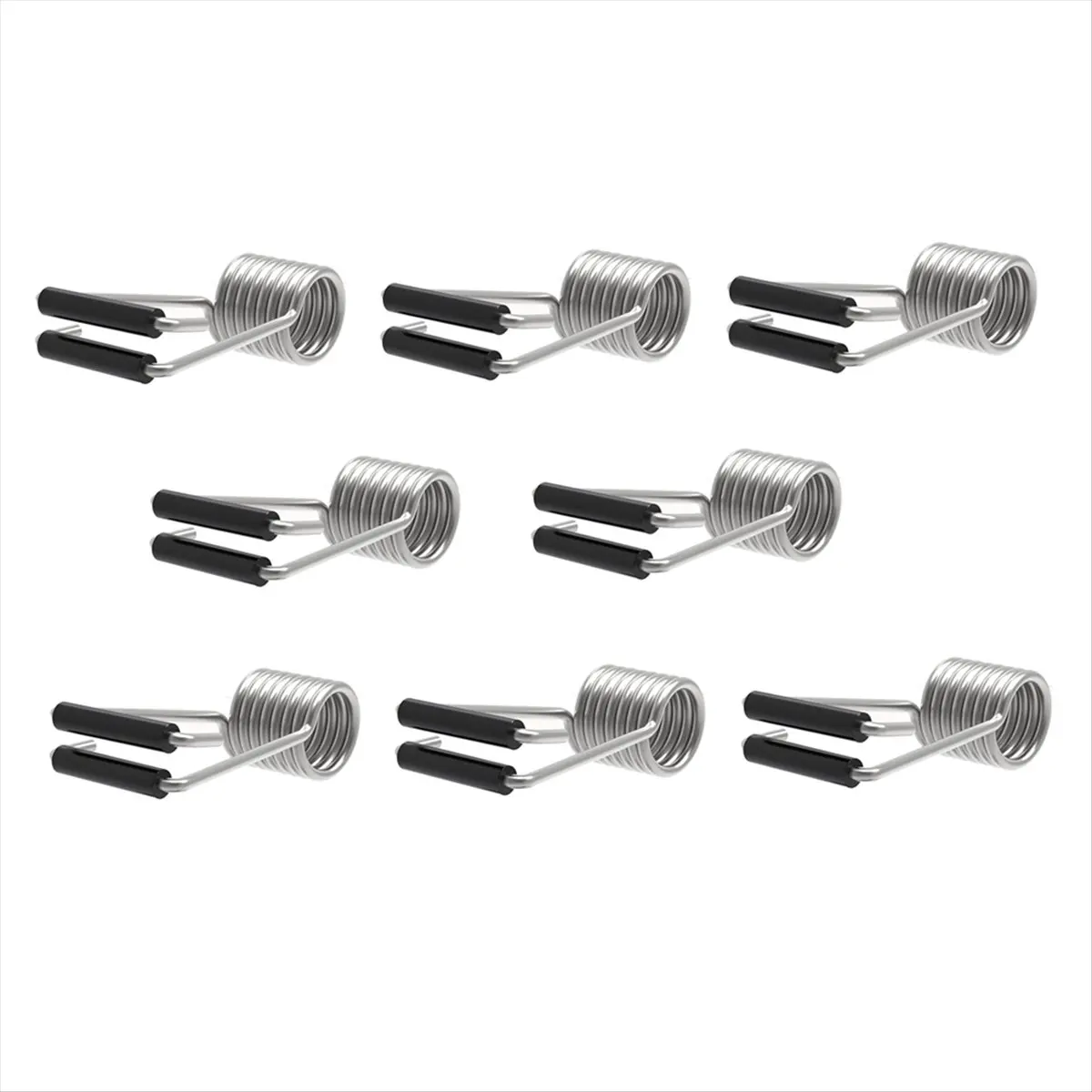A45I Butterfly Spring Door Closer,Spring Hinge Door Closer Fits on Most Door Butt Hinge Pin,Automatic Spring Door Closer 8pcs