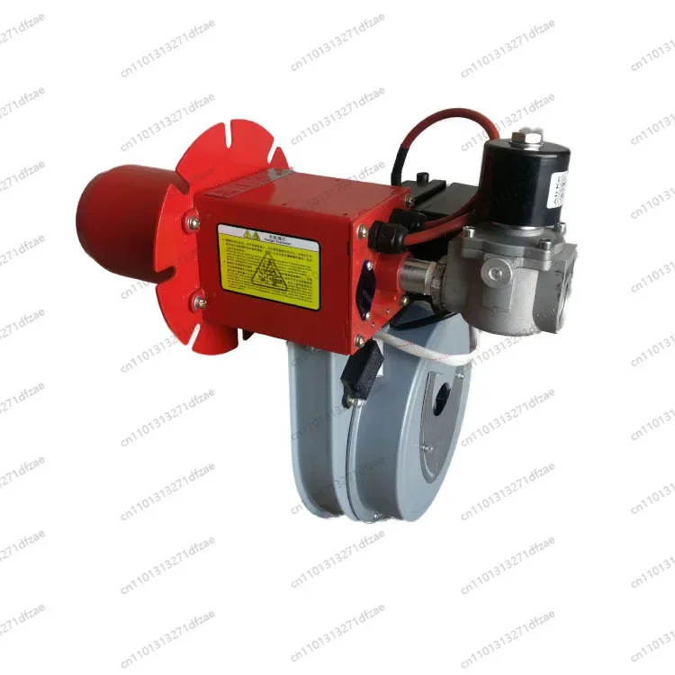 58kw Single Stage Fire  Industrial Natural Gas Burner LPG Gas Burner for Powder Coating Oven
