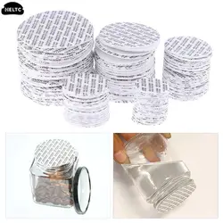 200Pcs/set  Self-adhesive Foam Pressure Sensitive Seal Cap Lining Tamper Resistant Seals Liner For Cosmetic Jar Bottle Pot