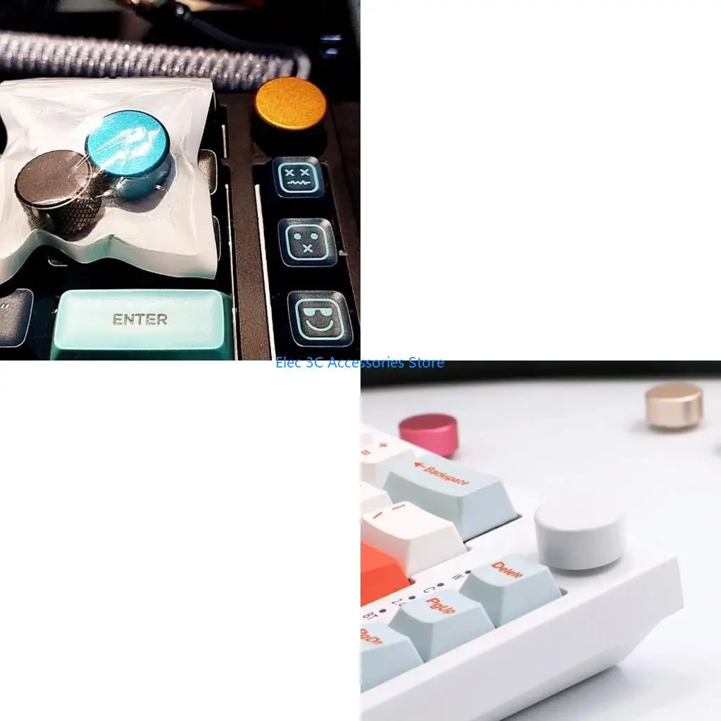 

Эргономичная металлическая ручка Y51A для механических клавиатур F75 IK75. Простая настройка. Точная настройка. Улучшенная