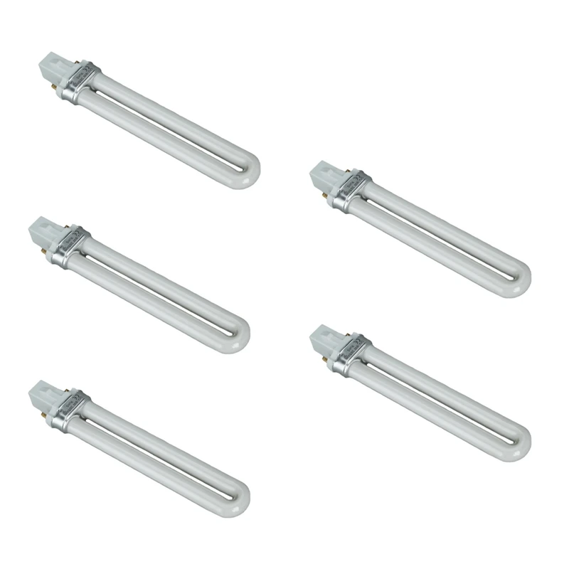 5X 9W Nail Uv Machine 365Nm Lamp Bulb Tube