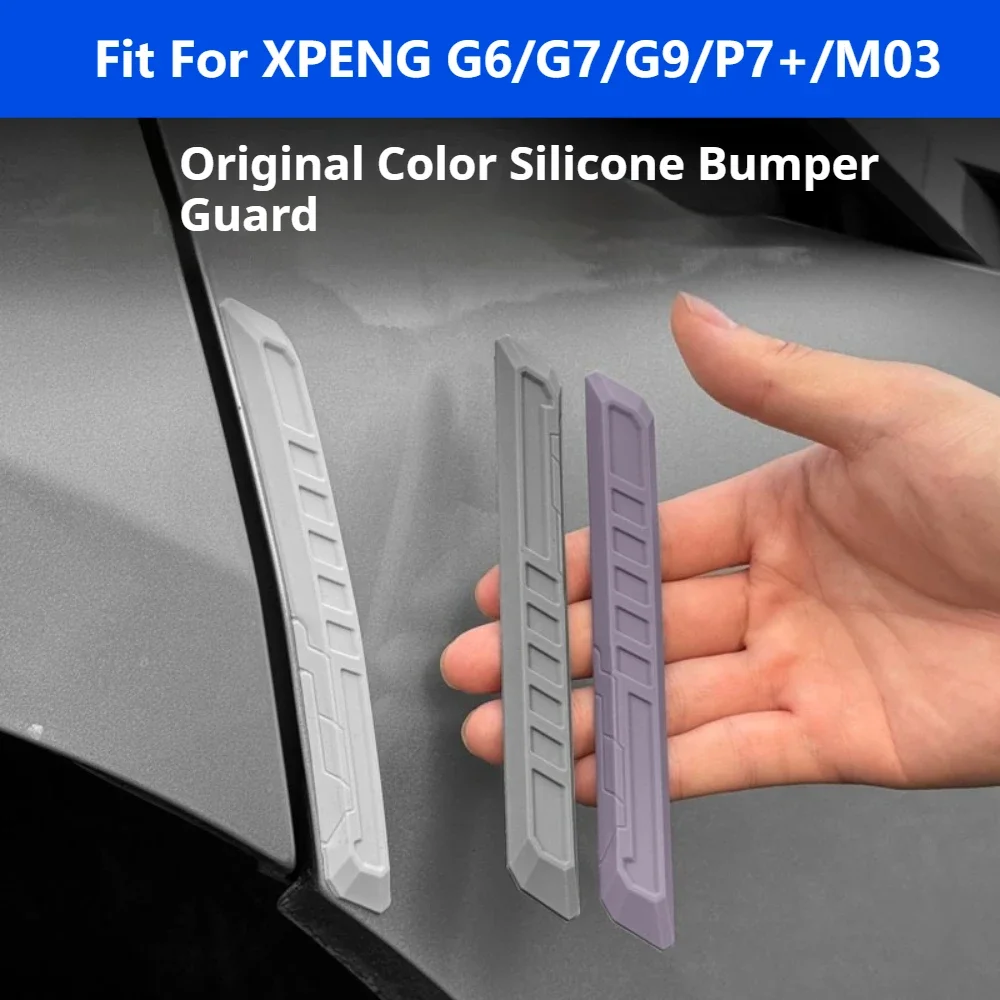 Fit For XPENG G6 G7 G9 P7+/M03 Door Anti-Collision Strip Silicone Anti-Scratch Shockproof Protector