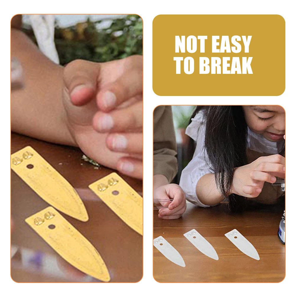 

40Pcs Zinc Copper Strips Stable Anode Sheets for Science Experiment DIY Fruit Materials Experiment