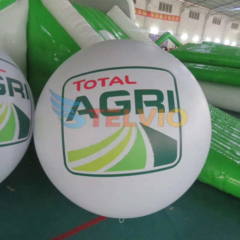 Reklamowe dmuchane modele z PVC z własnym logo, latające balony reklamowe, gigantyczne, duże 4-metrowe dmuchane balony na hel.