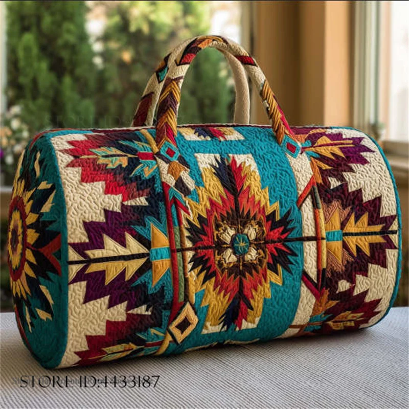 3D Printed Quilted Casual Tote Bag Travel Bags Creative Handbag Personalized Gifts Training Bag Beach Hiking Camping Sport Bags