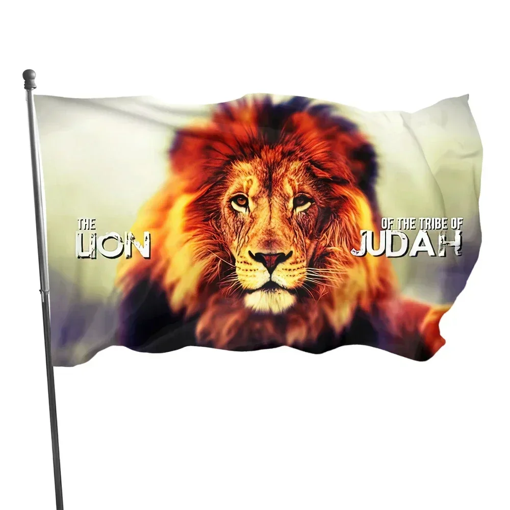 

Lion FlagThe Lion of The Tribe of Judah Custom Banner Flags Decoration 90*150cm 120*180cmB