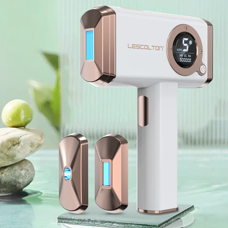 Nuevo eliminador de vello completo con punto de congelación, sensación de hielo, cuidado de rejuvenecimiento de la piel, blanqueamiento, eliminador de vello IPL