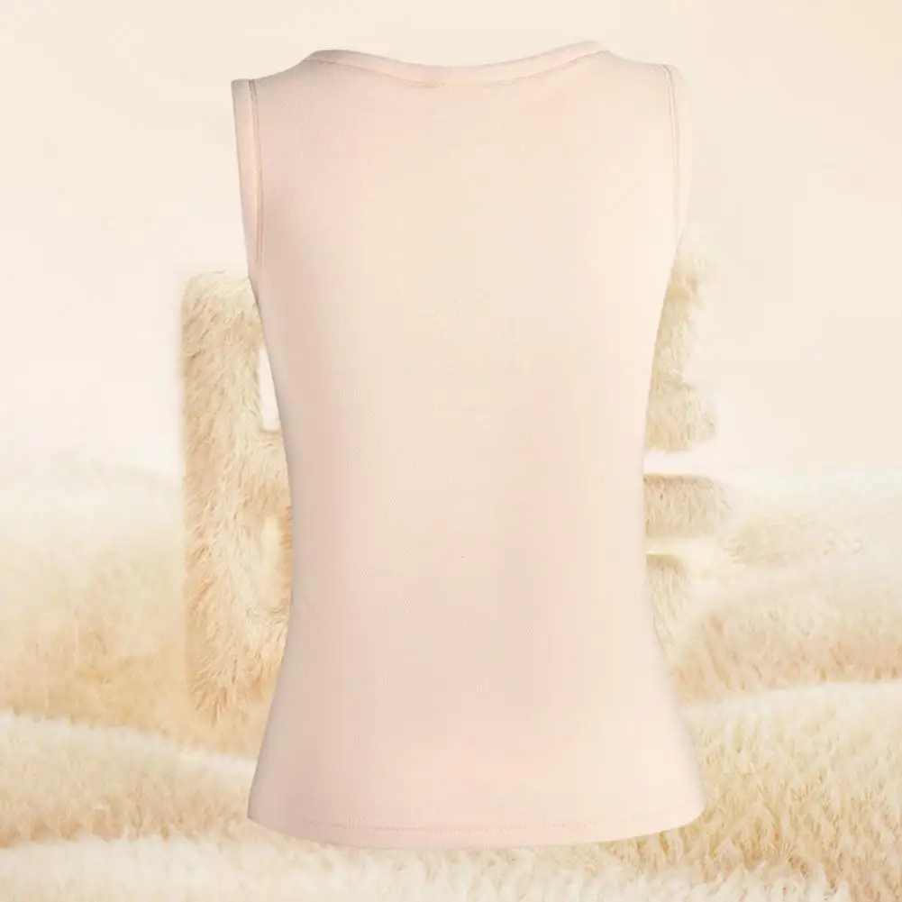 سترة داخلية حرارية للنساء، ملابس داخلية شتوية مريحة ودافئة، قميص حراري داخلي للسيدات