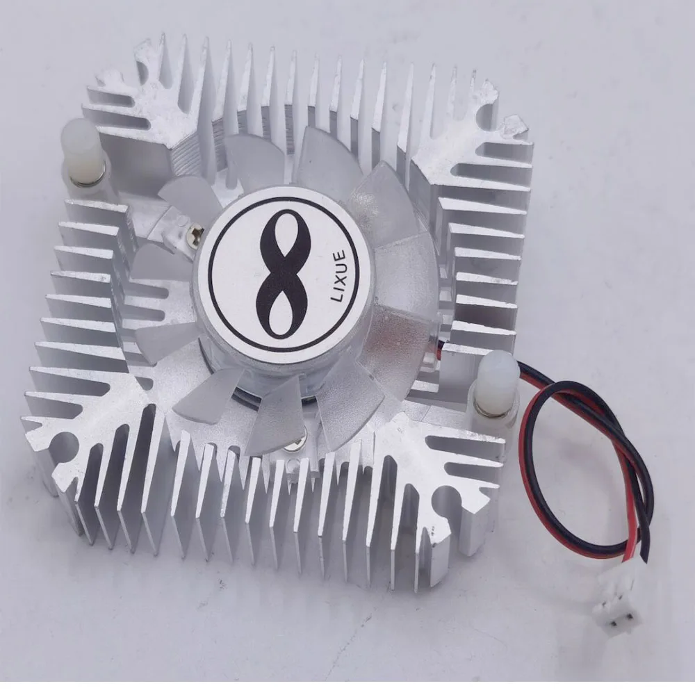 5W 10W dioda Led dużej mocy radiator z wentylatorem Aluminium chłodzenie dla 5W/10W Led 12V