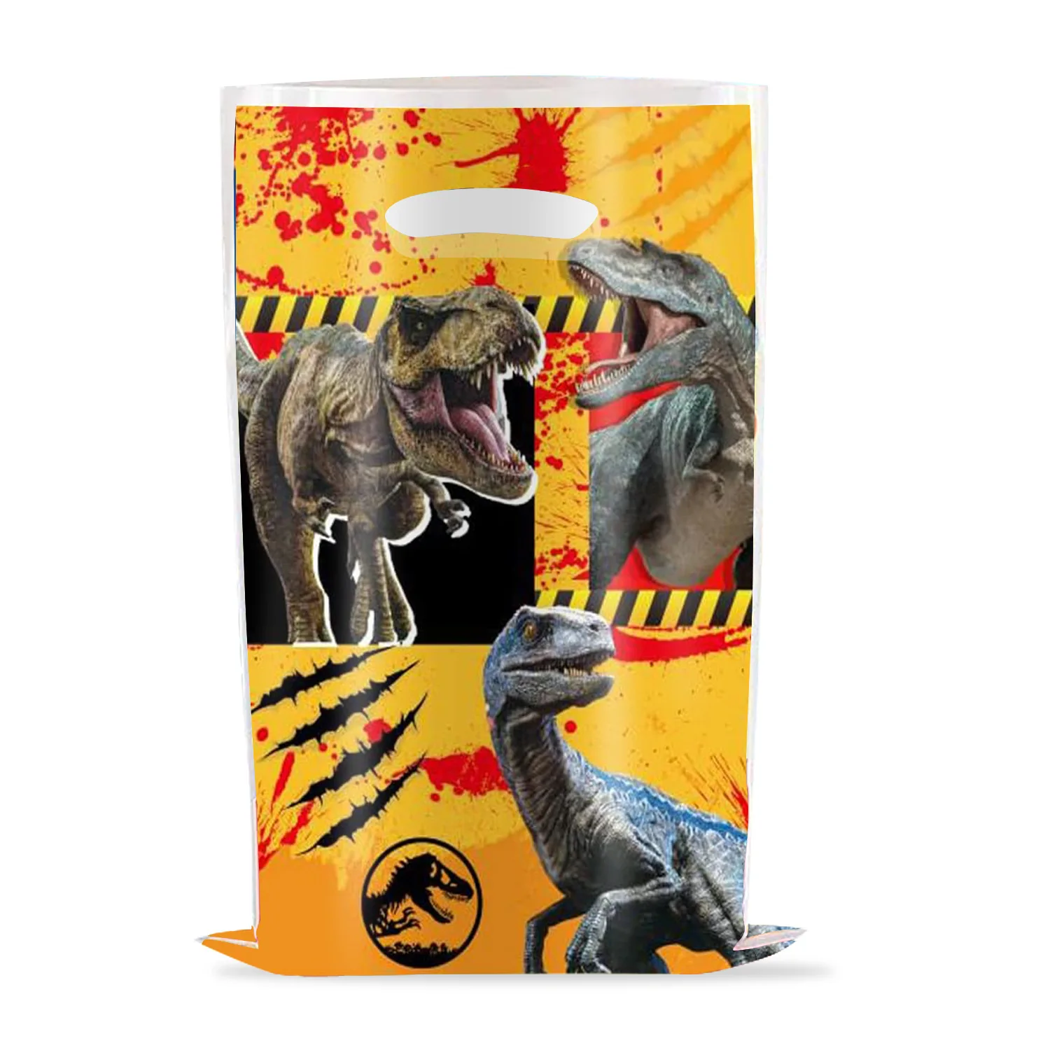 10/30/50Pcs Dinosaurs Birthday Party Supplies Gift Bags Candy Treat Bag for Dinosaurs Birthday Party Decorations Baby Shower