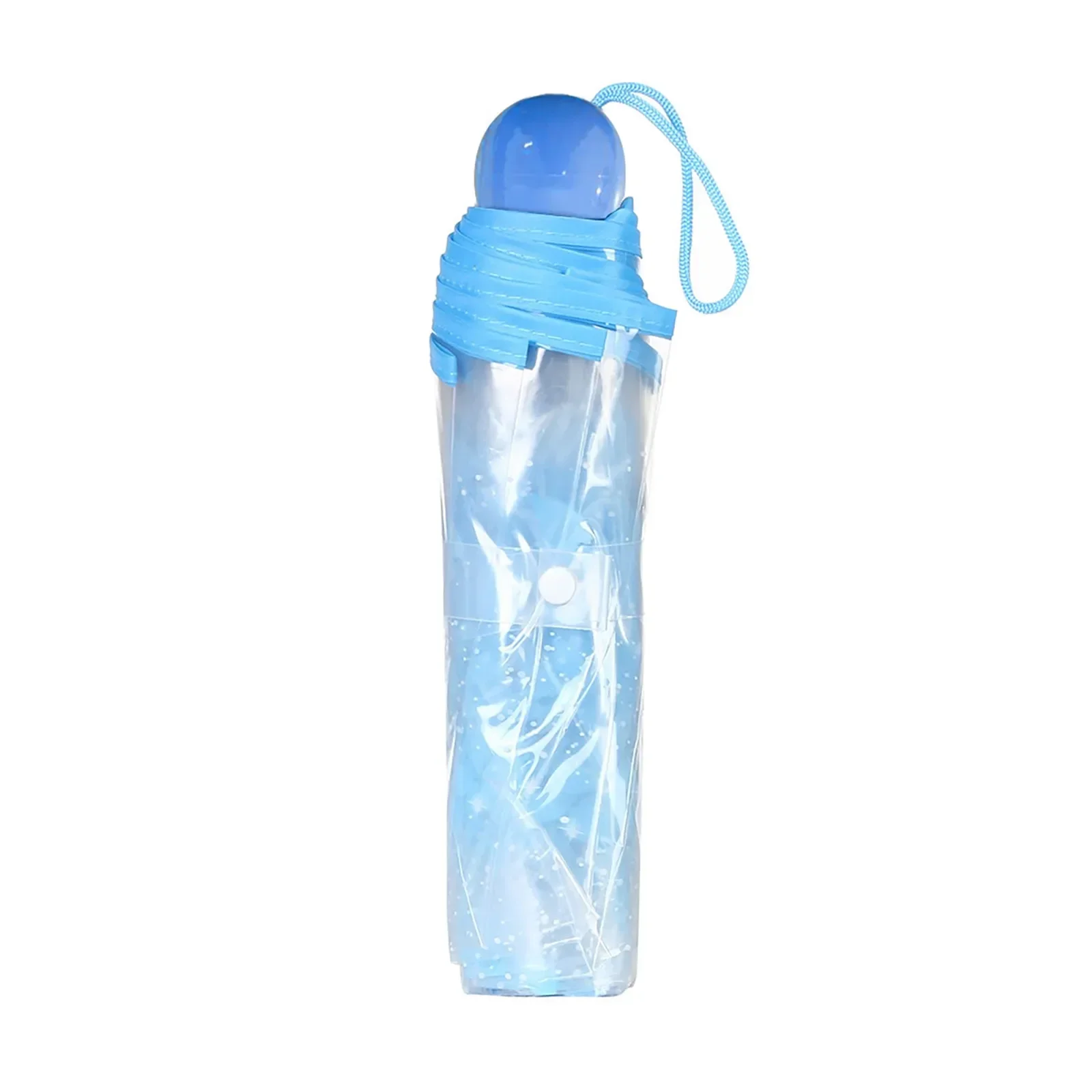 Kreative Hand Bewegung Transparent Männlich Weiblich Regenschirm Kirschblüte Stil Personalisierte Paar Student Klar Strand Regenschirm – Detail 7