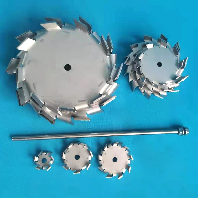 

304 stainless steel dispersion disk laboratory high-speed dispersion blade paddle machine mixing head dispersion disk