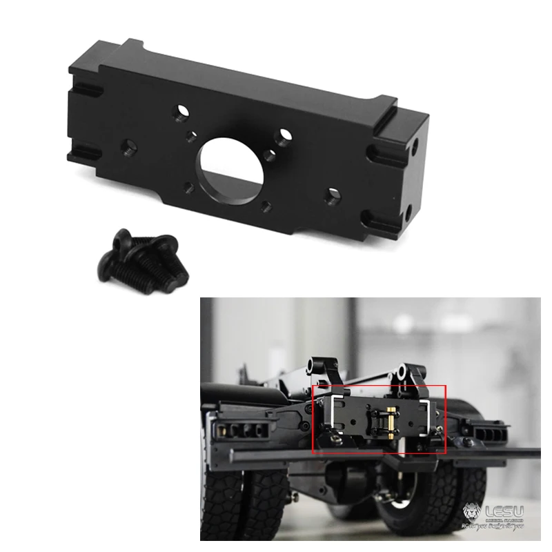 

LESU CNC Metal Rear Transom for Tamiyaya DIY 3348 RC Dumper Truck Remote Control Toys Electric Car Model Th04842-SMT3