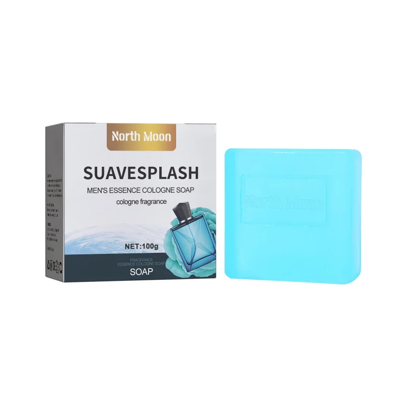 

Men's Glycerin Cologne Soap - Help Clean Body, Soothe Acne, Control Oil, Fade Acne Marks, Gentle for All Skin, 100g