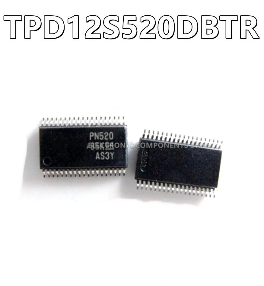 10Pcs/lot TPD12S520DBTR PN520 TPD12S521DBTR PN521 Video Equipment Interface Personal Computers,Audio/Visual Devicese 38-TSSOP