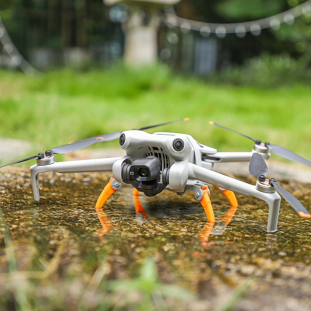 Extensor de altura de liberação rápida, protege a câmera de pouso no suporte, aumenta a altura, perna do trem de pouso aranha para dji mini 4 pro
