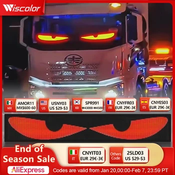 Wiscolor אנימציה לחתום על רכב LED RGB LED Matrix Pixel Panel DIY תוכנה פלאנל LED פלאנל פלאנל פלאנל פלאנל פלאנל פלאנל פלאנל פלאנל מוצג אור פלאנל למכונית/חנות/חבל מלון