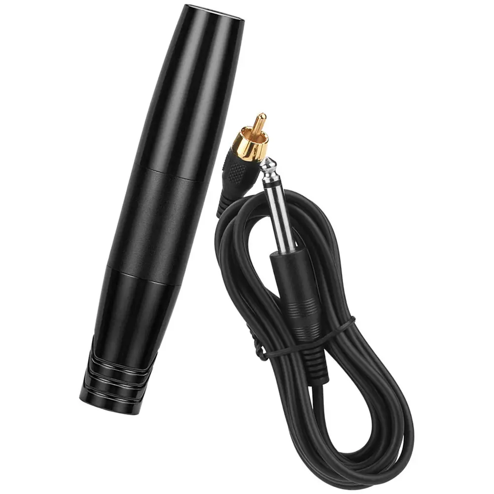 

Вращающаяся тату-машинка-ручка малого размера, легкая, портативная, электрическая, для начинающих и профессионалов, прочная, из алюминия