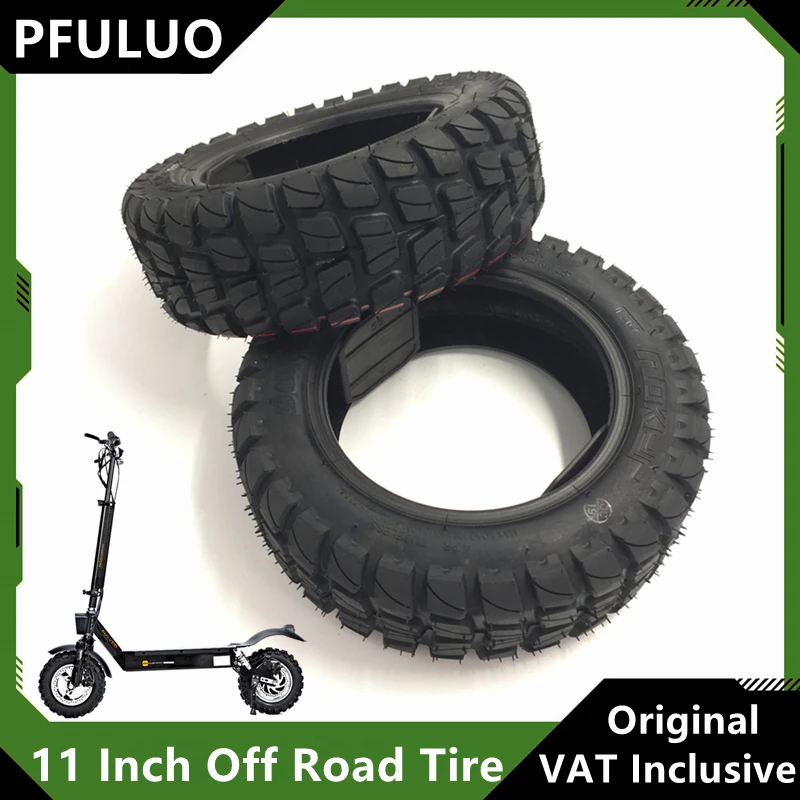 Electric Scooter Off Road Tire 11 Inch Explosion-proof Non-Slip Vacuum Tite For PFULUO X-11 X-20 Part Accessories Replacement