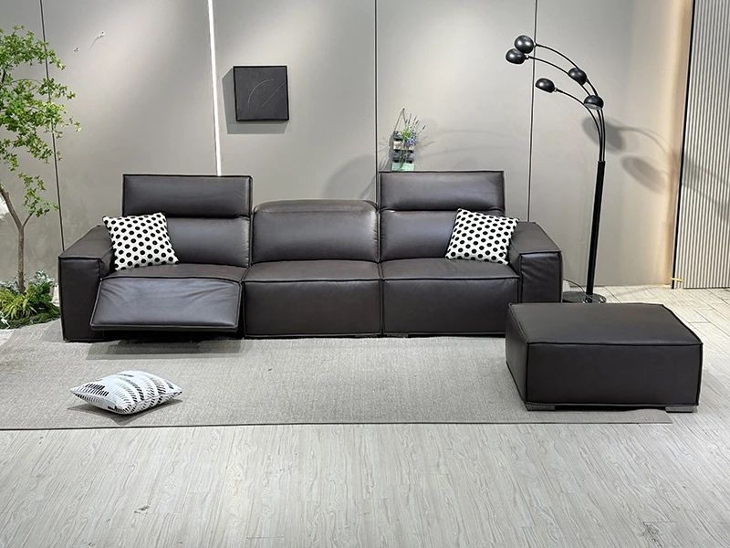 #Electric Reclining Sectional Sofa Set Multi-Color Corner for Villa Apartments Family-Friendly Furniture for Living Room