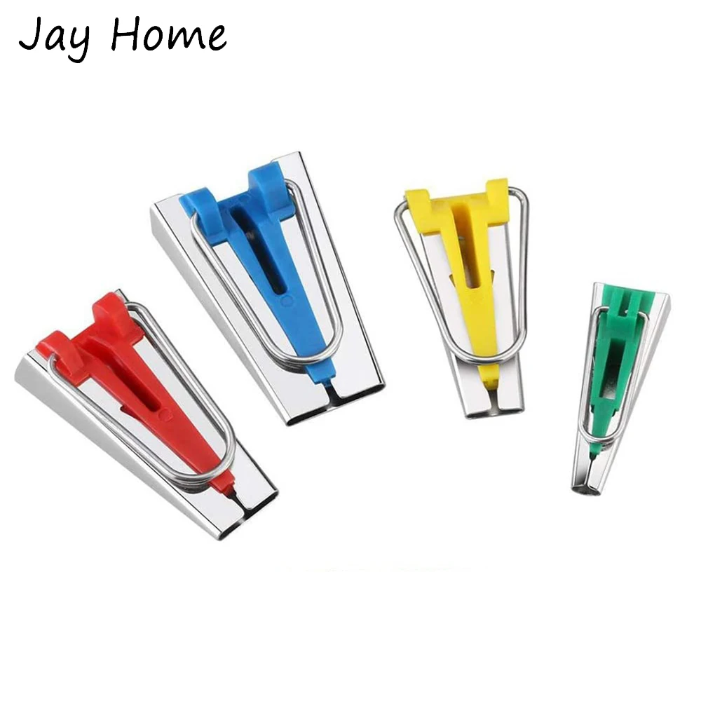 

Sewing Fabric Bias Tape Maker Kit 6MM 12MM 18MM 25MM 4 Sizes DIY Crafts Belt Maker Patchwork Sewing Tools for Quilting Binding