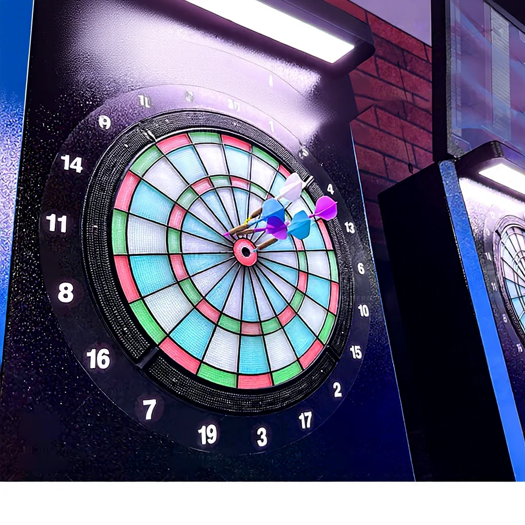 Commercial Electronic Dart Machine Coin-Operated Dartslive for Amusement Centers and Bar Competitions
