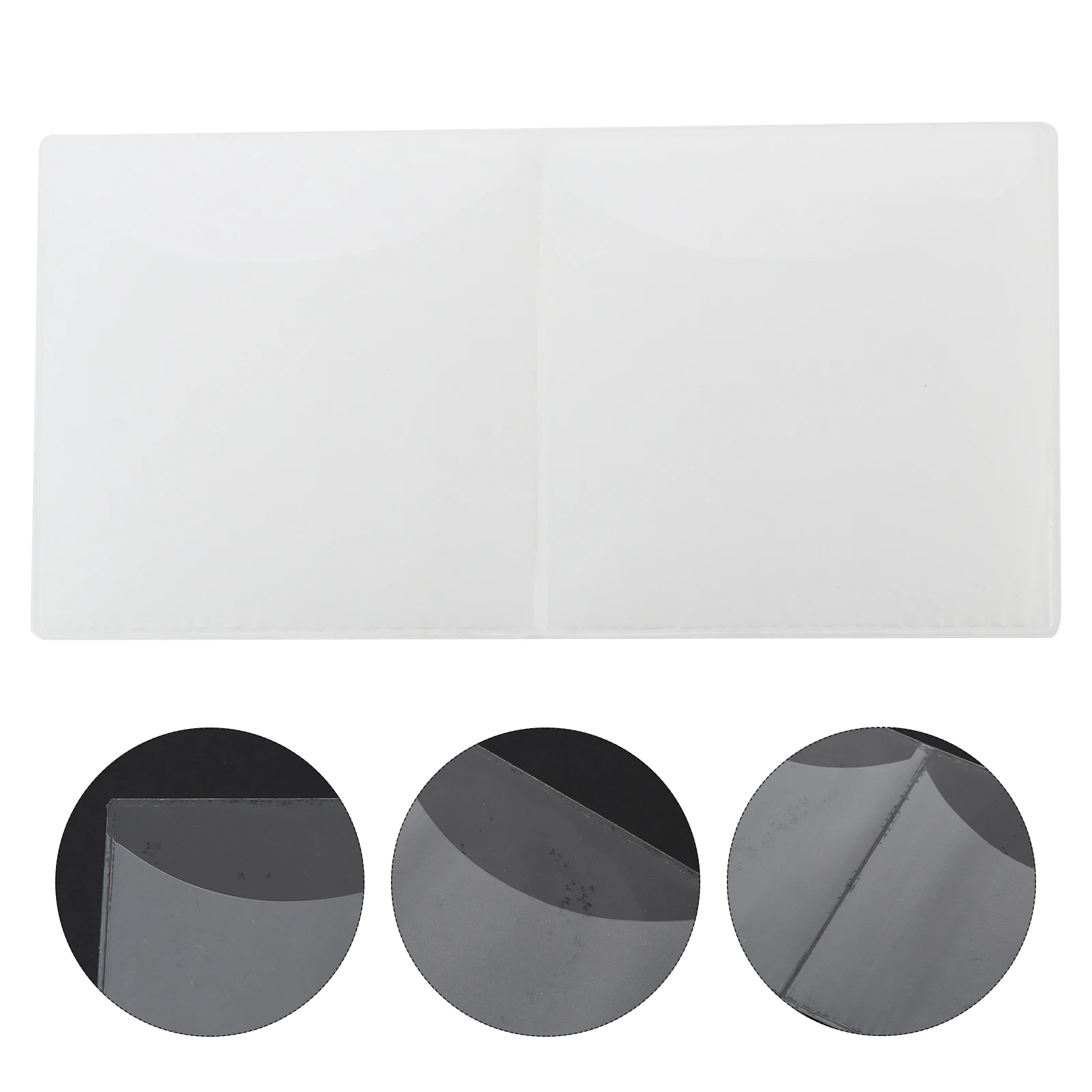 10 قطعة ملصق كهرباء حامل تصريح مواقف السيارات واضح الزجاج الأمامي تمرير الحقيبة للتذاكر ملاحظات شهادة العرض #1