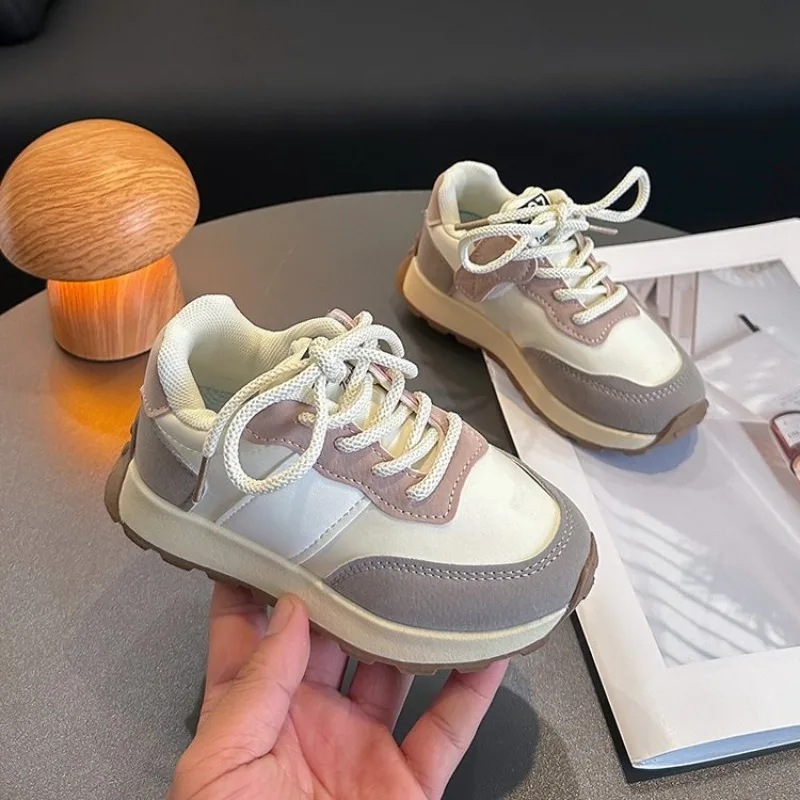 

2026 Children Casual Shoes for Girls&Boys Autumn New Fashion Korean Style Soft Bottom Anti-slippery Versatile Princess Sneakers