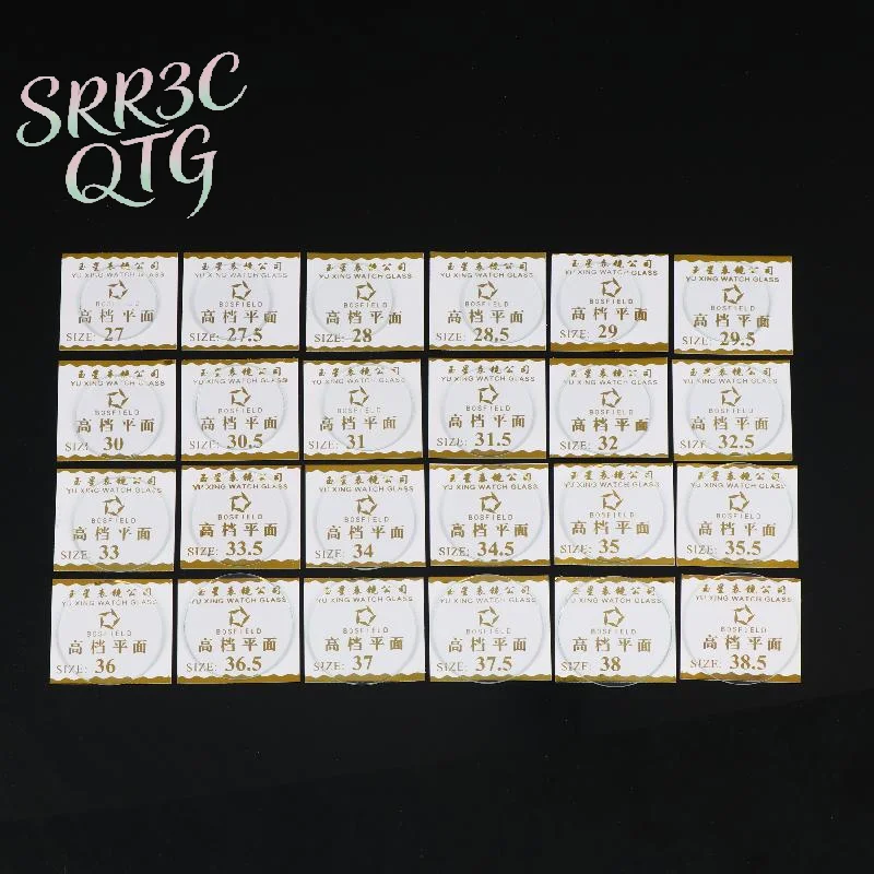 2Pcs Thickness 1mm Round Watch Crystal 27mm To 38.5mm Watch Glass Replacement Glasses Lens Flat Mirror Watch Repair Tool Part