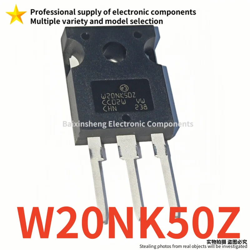 10PCS Original quality W20NK50Z STW20NK50Z TO-247 MOSFET 500V20A