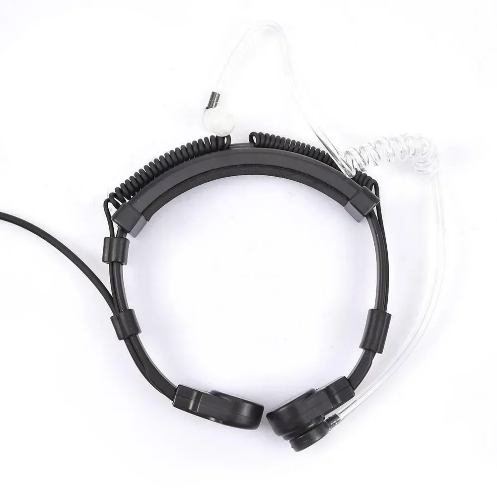 Telescopic Throat Vibration Mic Earpiece Headset for Baofeng UV-9R plus UV-XR UV-XS GT-3WP UV-82WP Walkie Talkie