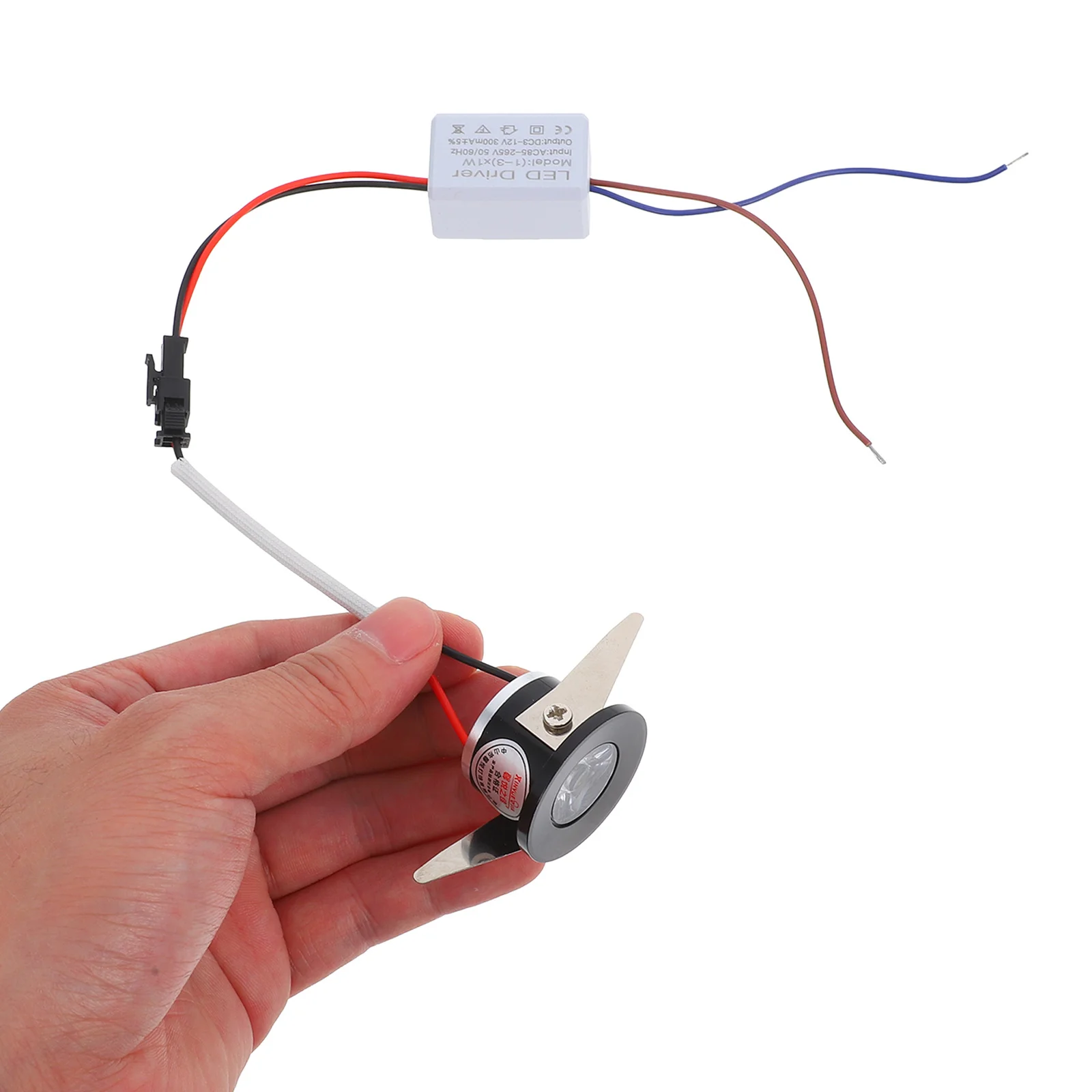 Mini-LED-Einbauleuchte, 3000 K, warmes Licht, Vitrine, Strahler, hohe Helligkeit, energieeffizient, kompaktes Design