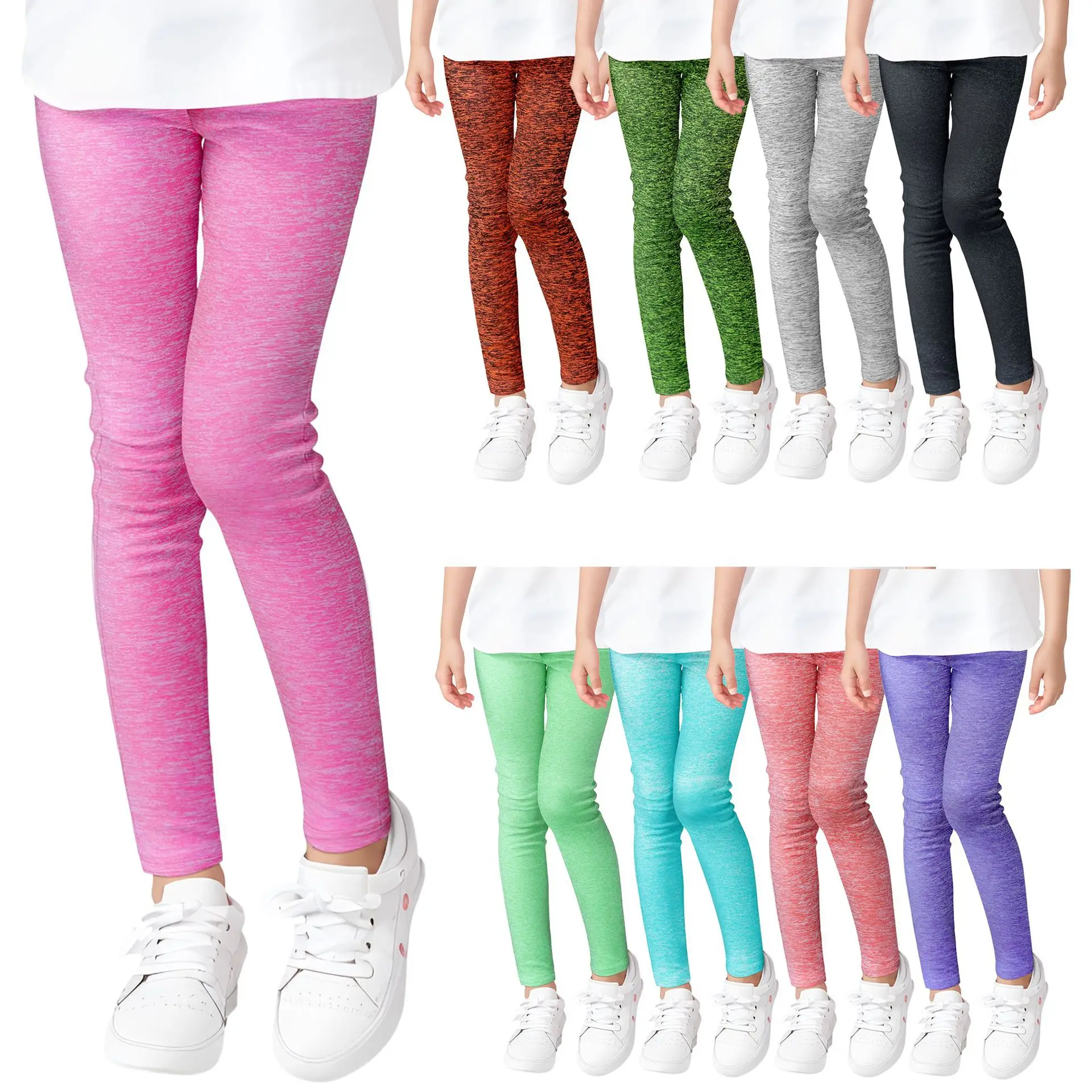 Summer outdoor mosquito proof pants, girls' ice silk leggings, thin quick drying elastic pants, children's Leggings