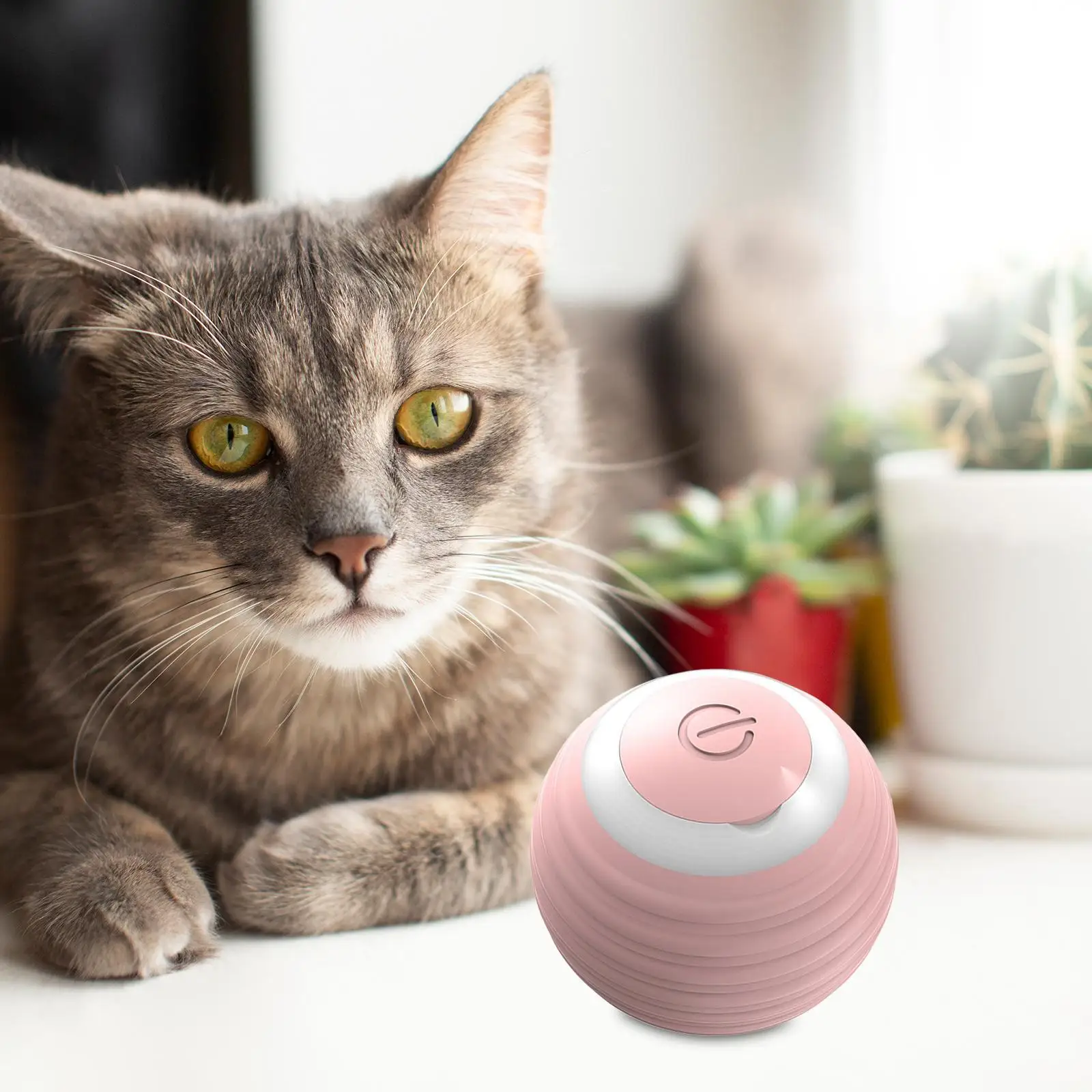 Automatic Cats Ball Entertainment Kitten Funny Training Toy Peppy Pet Balls for Kitten Indoor Cats Kitty Rolling