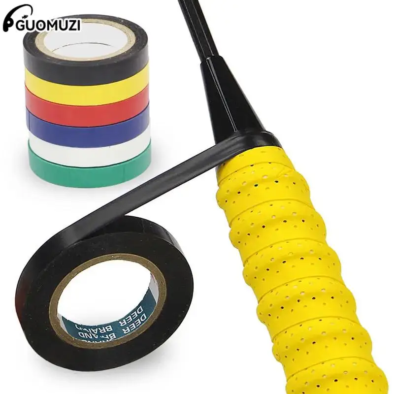 Cintas de sellado compuestas para bádminton, cinta de agarre útil para raqueta de Squash y tenis, 8m x 1cm