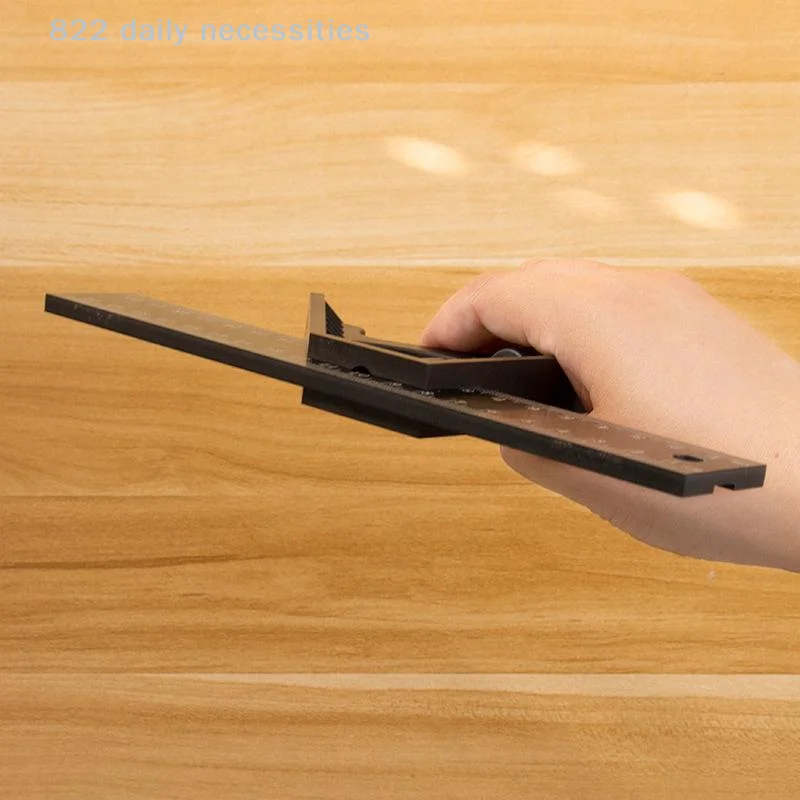 1PC 15/20/25CM Adjustable Combination Right Angle Ruler 45/90 Degree With Bubble Level Gauge Multifunctional Measuring Tools