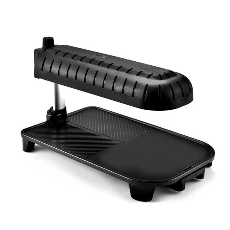 Horno eléctrico multifuncional infrarrojo para el hogar, parrilla interior sin humo, bandeja antiadherente para hornear, barbacoa, XY-00166 de 1390W