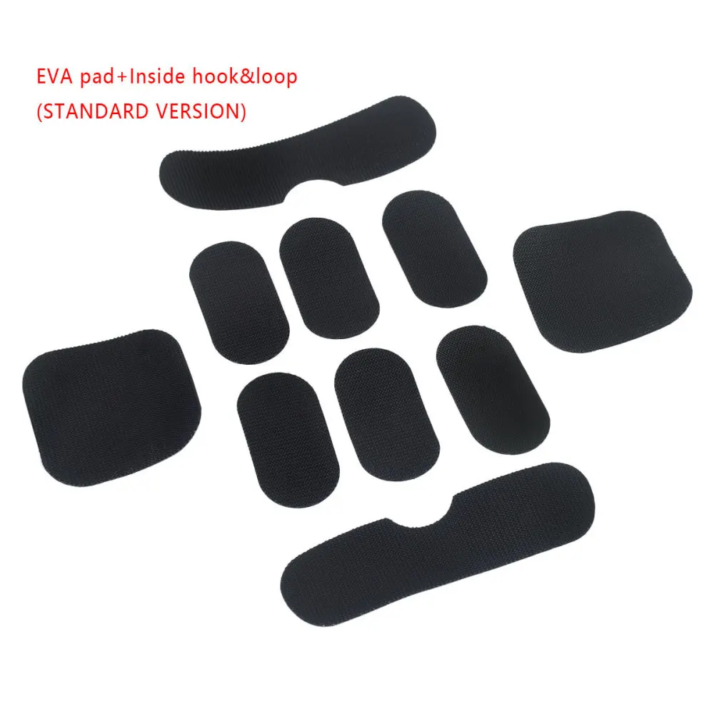 Universal Tactical Helmet Foam Insert Cushion Liner Kit For Fast Mich Gear Waterproof Self Adhesive Comfort Pad System Set