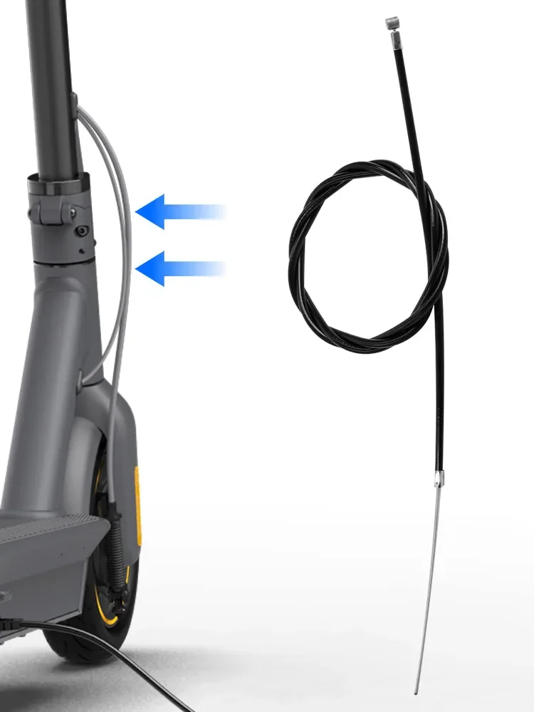 Câble de frein universel, ligne de frein à tambour avant et arrière de 50cm à 200cm, fil de traction pour accessoires de Scooter électrique