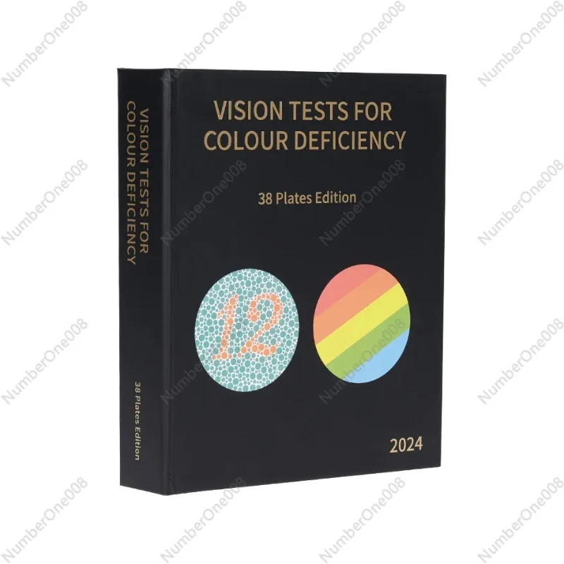 38 Edition Color/ Blindness Book Color/ Blindness Color/ Weakness Check Chart Color Vision Obstacle Detection Chart