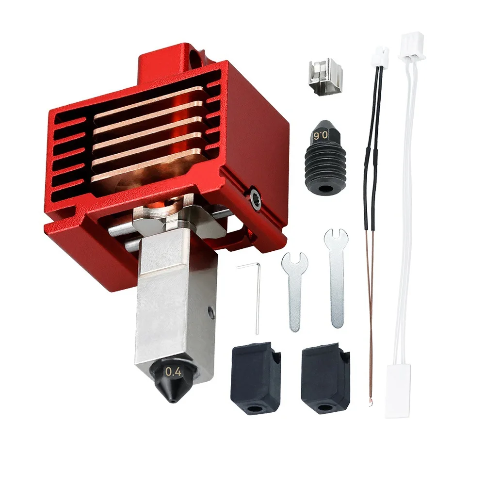 

3D Printer Accessories， New TZ 3.0 Upgraded Hot End Extrusion Kit High Flow High Speed Printhead High Temperature Resistance