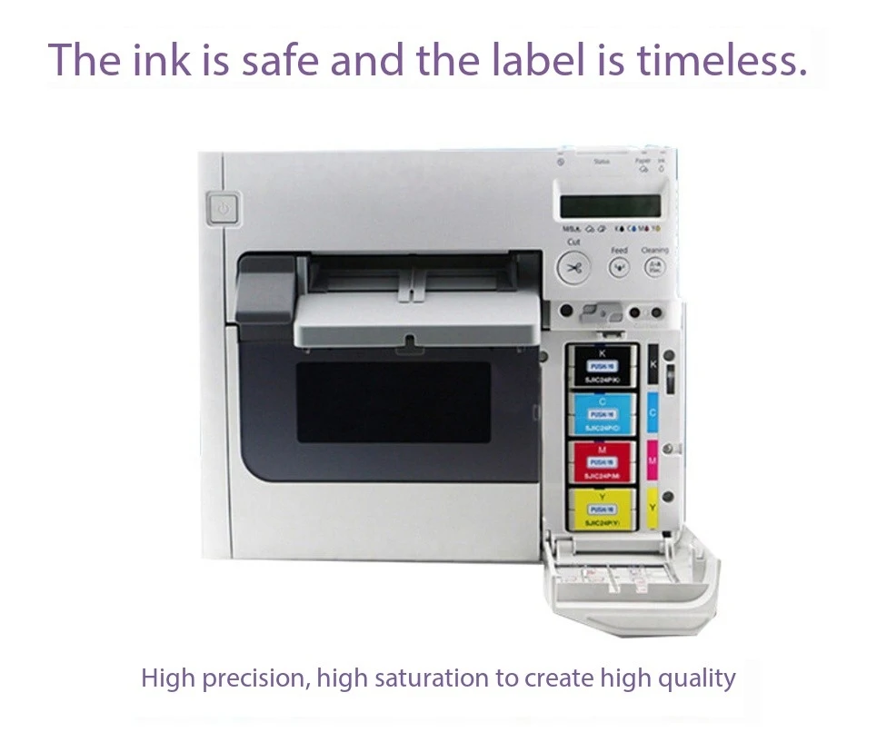 Color Label Printer For Shipping Roll Label Printer Label Printing Machine For Small Business