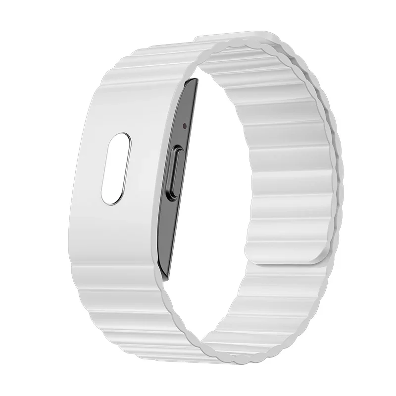

JCVital V4 Silver Non Screen Android Smart Bracelet for Women Men Hrv Smart Band Wearable Device Manufacturers Relojes Smartband