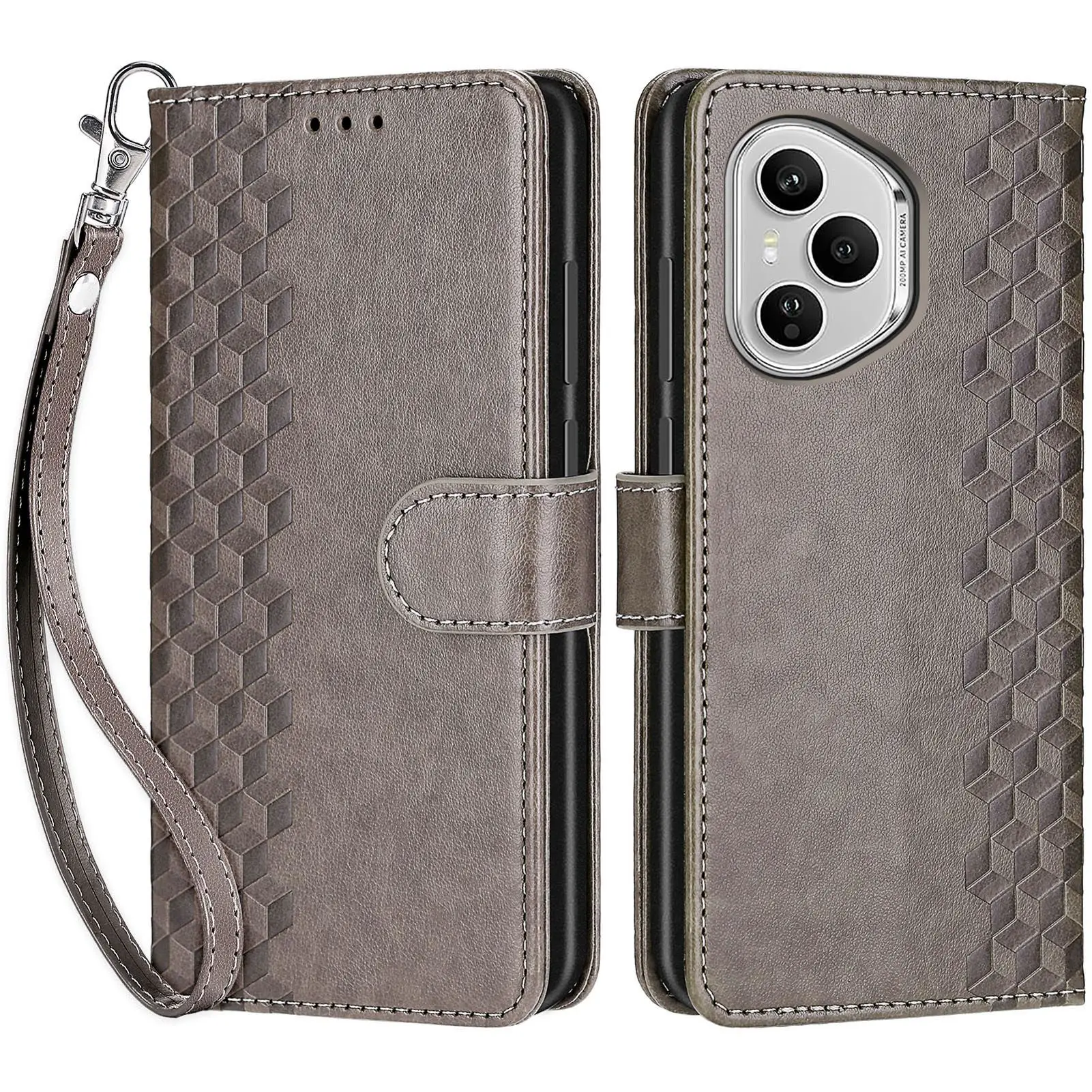 Leather Case For Honor 400 Pro Shockproof Cases Wallet Flip Cover For Huawei Honor400 200 Lite 90 Smart 5G Coque 3D Pattern Etui