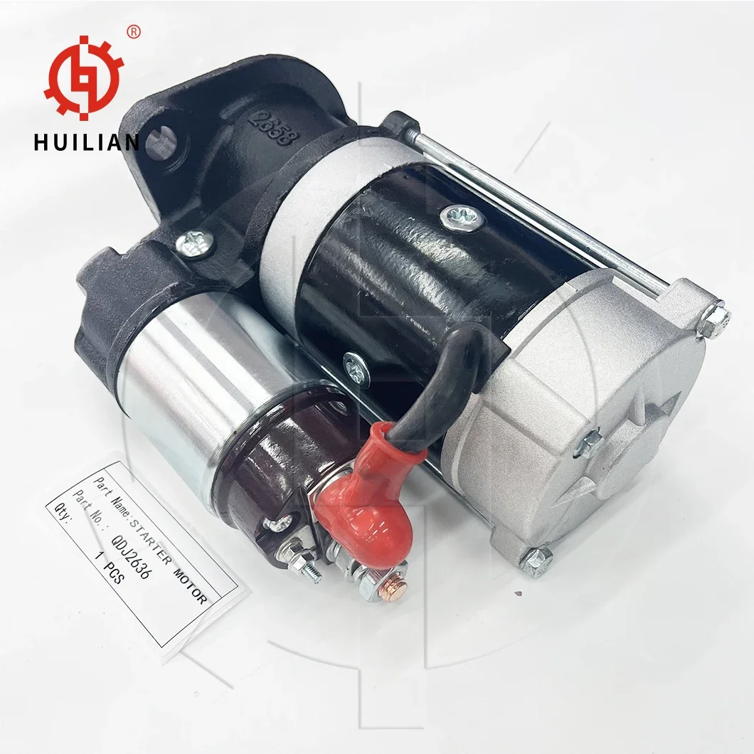 QDJ2658 QDJ1308 QD1332 QD100c3 9V 12T Starter Motor For Tractor Spare Parts