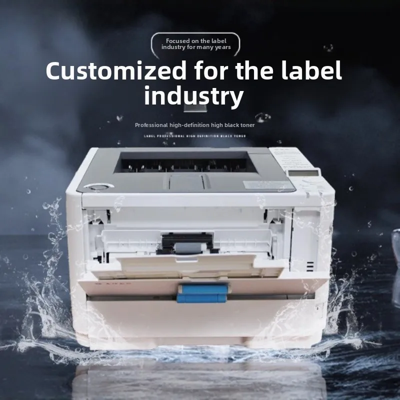 Self-adhesive label printer, waterproof and scratch-resistant handwriting